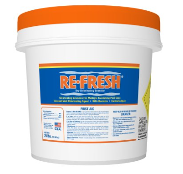 25 lb Pail 68% Calcium Hypochlorite Granular Shock