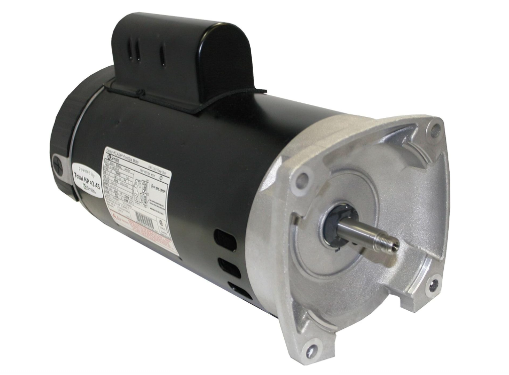 A.O. Smith B2844 3HP 230V Single-Speed Square Flange Pool Motor
