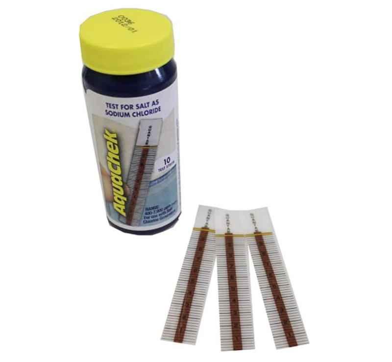 AquaChek 561141-02 Salt Water Test Strips for Swimming Pools, 10-Count, 2-Pack