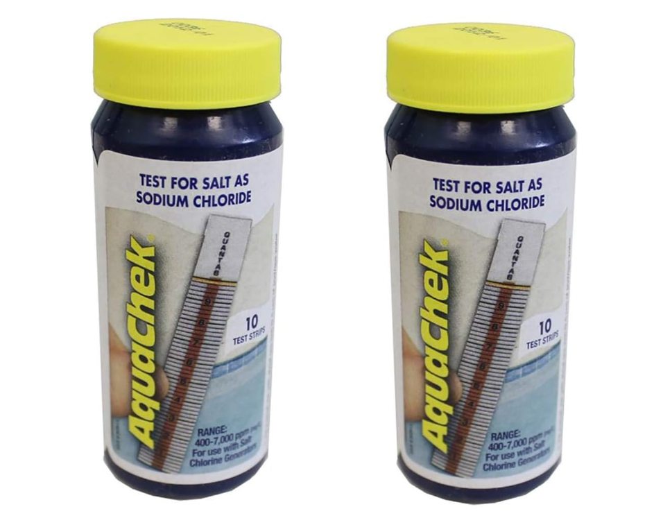 AquaChek 561141-02 Salt Water Test Strips for Swimming Pools, 10-Count, 2-Pack