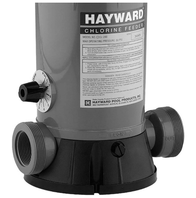 Hayward CL2002S In-line Automatic Chemical Feeder