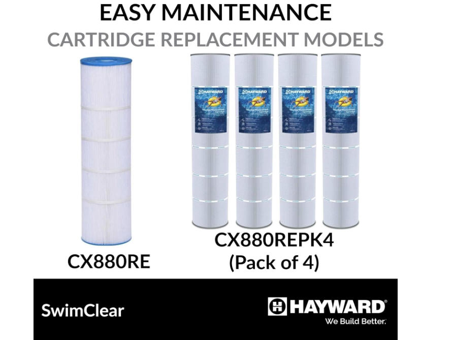 Hayward W3C4030 SwimClear Cartridge Pool Filter, 425 Sq. Ft.