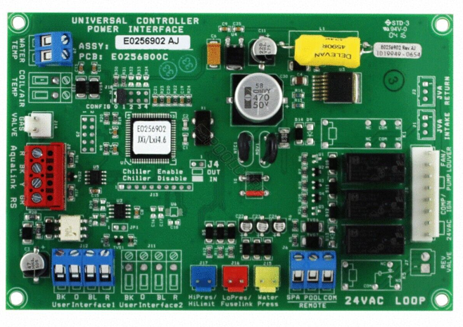 R0458200 Jandy JXI LXI Power Distribution PCB Kit - control board