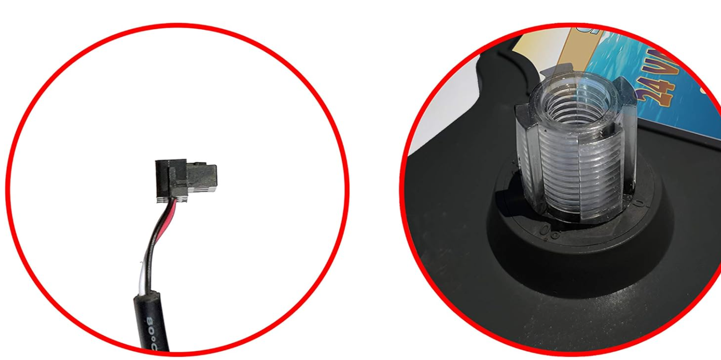 Swimables 180 Degree Rotation 3-Port 24 Volt AC Universal Valve Actuator Replacement for Pool and Spa Automation Systems