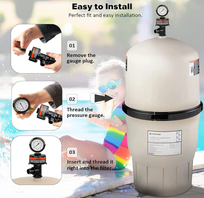 Swimables 98209800 Air Relief Valve Compatible with Pentair Pool Filter | Compatible with Pentair Pool Products FNS, Clean and Clear, Quad DE and 2000/4000 Series Filters