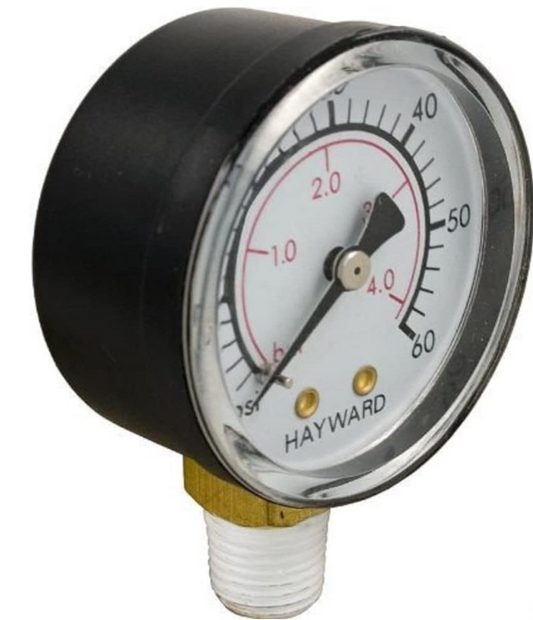 Hayward ECX270861 Boxed Pressure Gauge Replacement for Select Hayward Sand and D.E. Filter