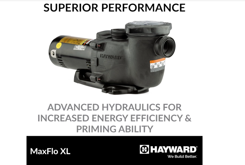 Hayward W3SP2307X10 MaxFlo XL Pool Pump, 1 HP