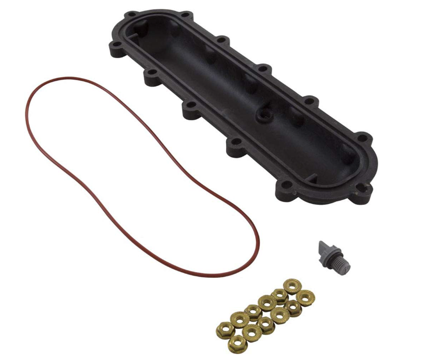 Raypak Return Header, 206A - 407A, w/Flange Nut Kit