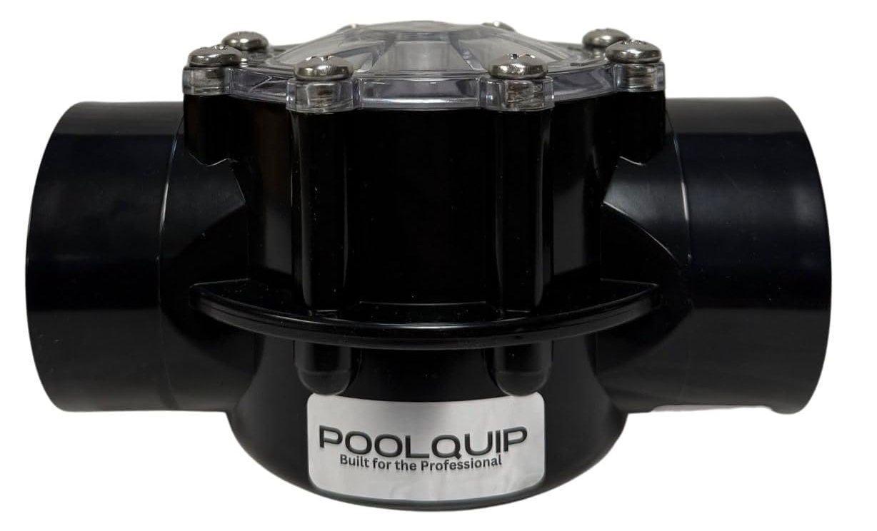 Swimming Pool Check Valve, 2-2.5 Inch Replacement for Jandy, Pentair, Hayward Straight Through Flow 2 Port Spring Check Valve for Pools, Spas and Hot Tubs