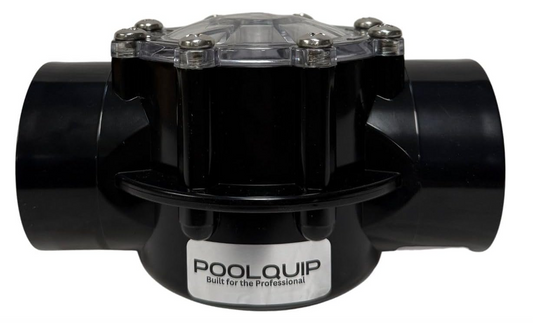 Swimming Pool Check Valve, 2-2.5 Inch Replacement for Jandy, Pentair, Hayward Straight Through Flow 2 Port Spring Check Valve for Pools, Spas and Hot Tubs