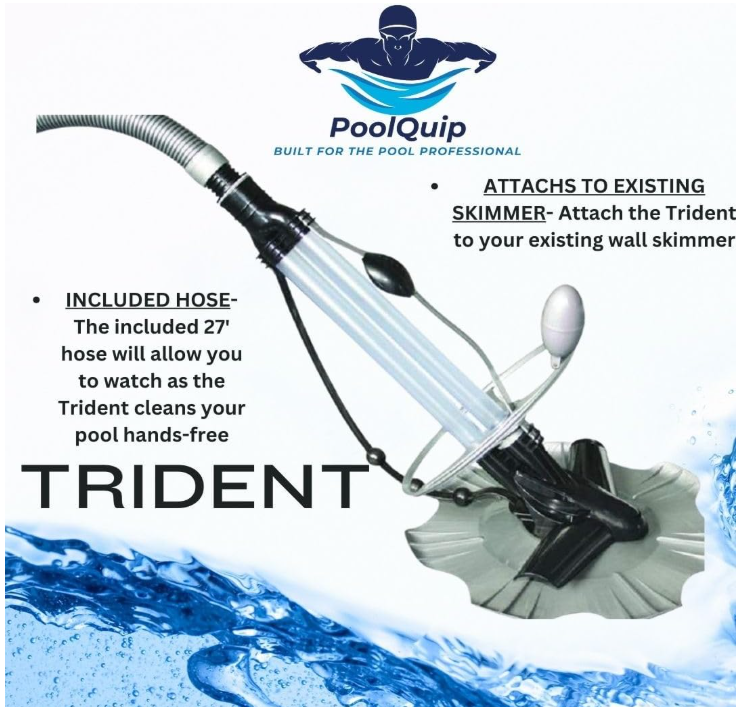 Trident Above Ground Pool Suction Swimming Pool Cleaner